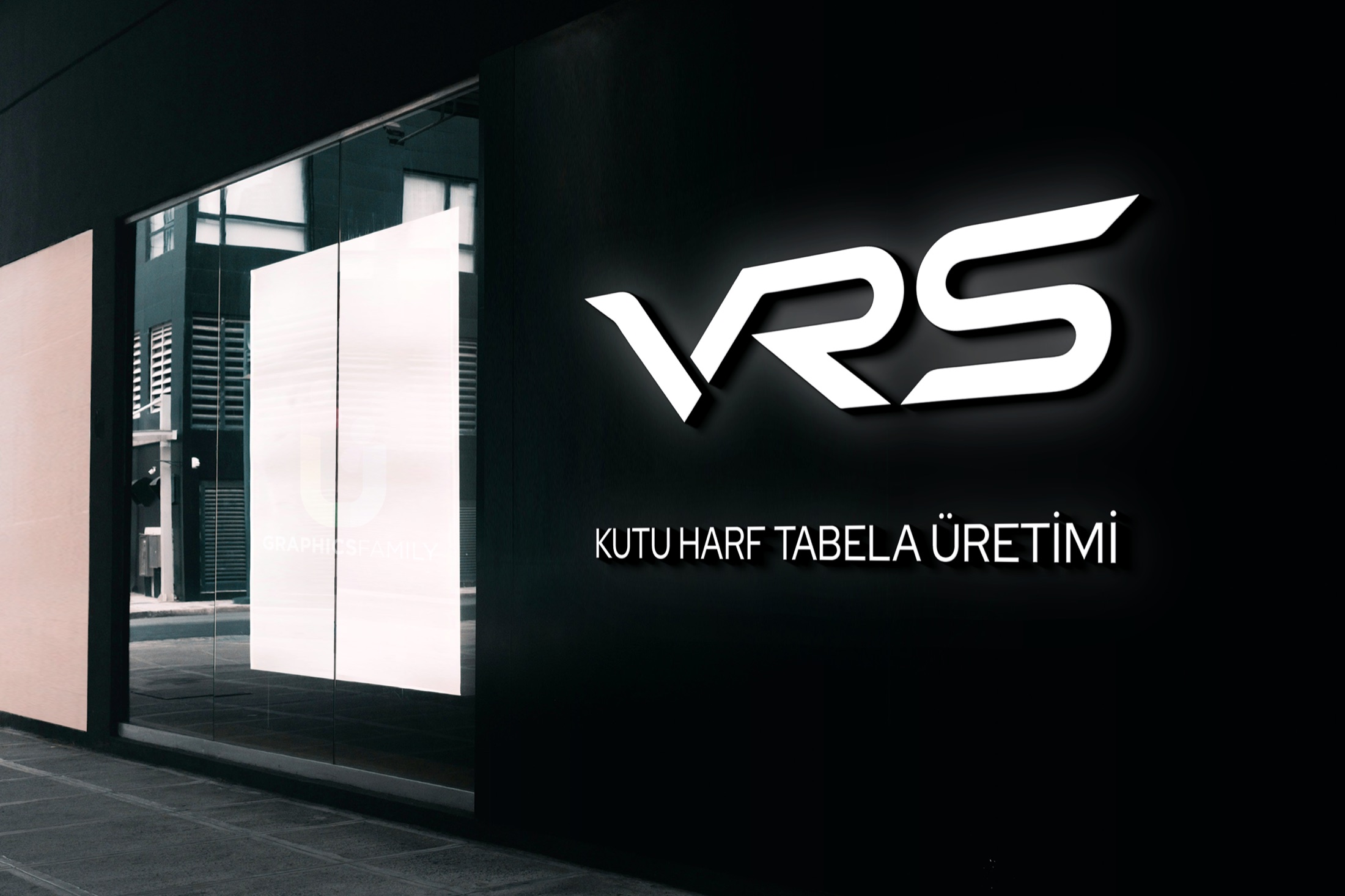VRS Creative kutu harf tabela uygulaması