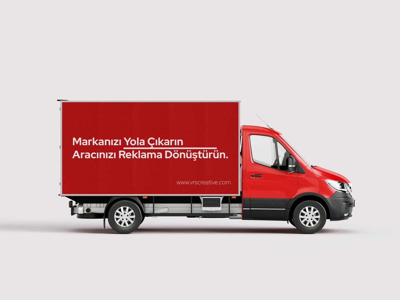 VRS Creative ticari araç giydirme uygulaması