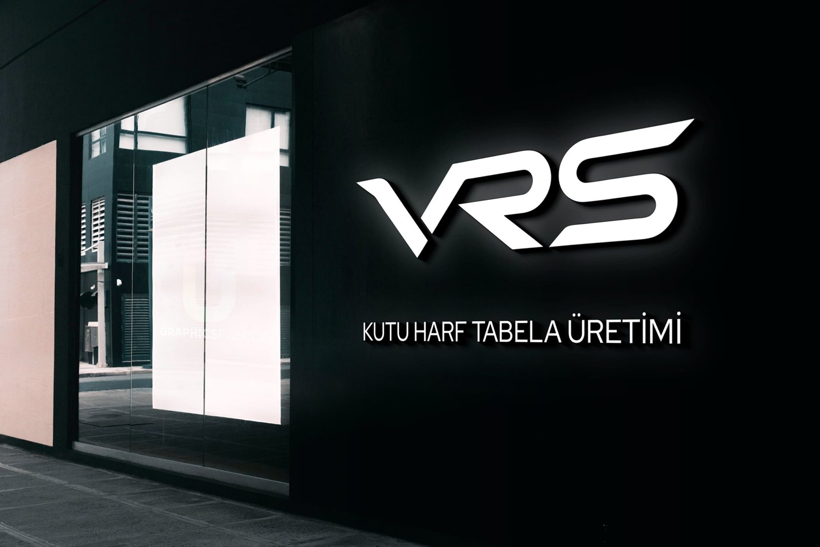 VRS Creative kutu harf tabela uygulaması