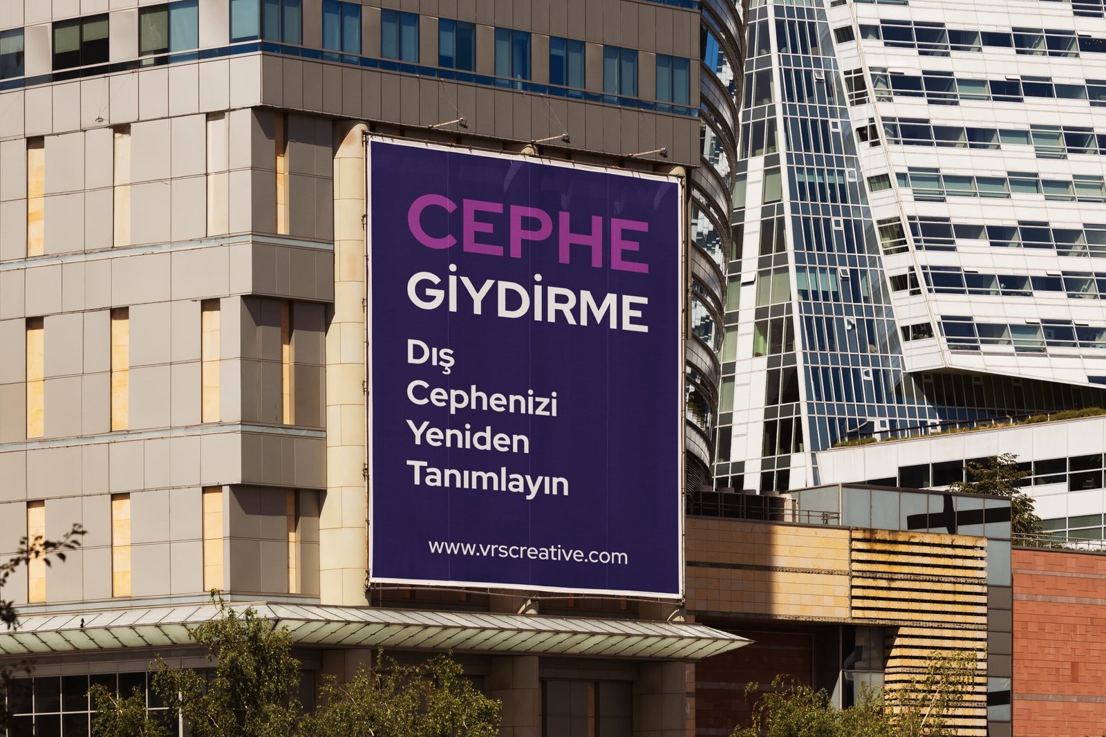 VRS Creative dış cephe giydirme uygulaması