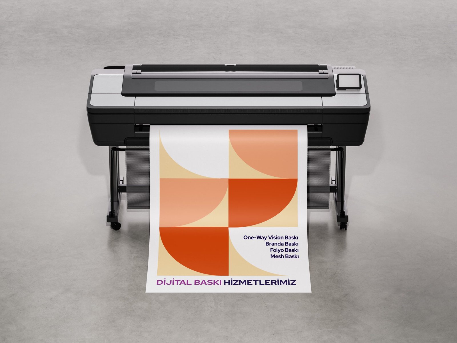 VRS Creative geniş format dijital baskı uygulaması